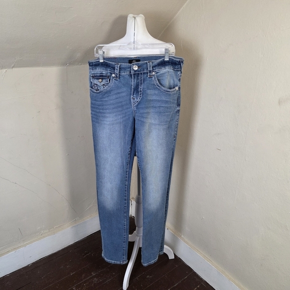 True Religion Men’s Geno Relaxed Slim Jeans Size 32 - Picture 3 of 12